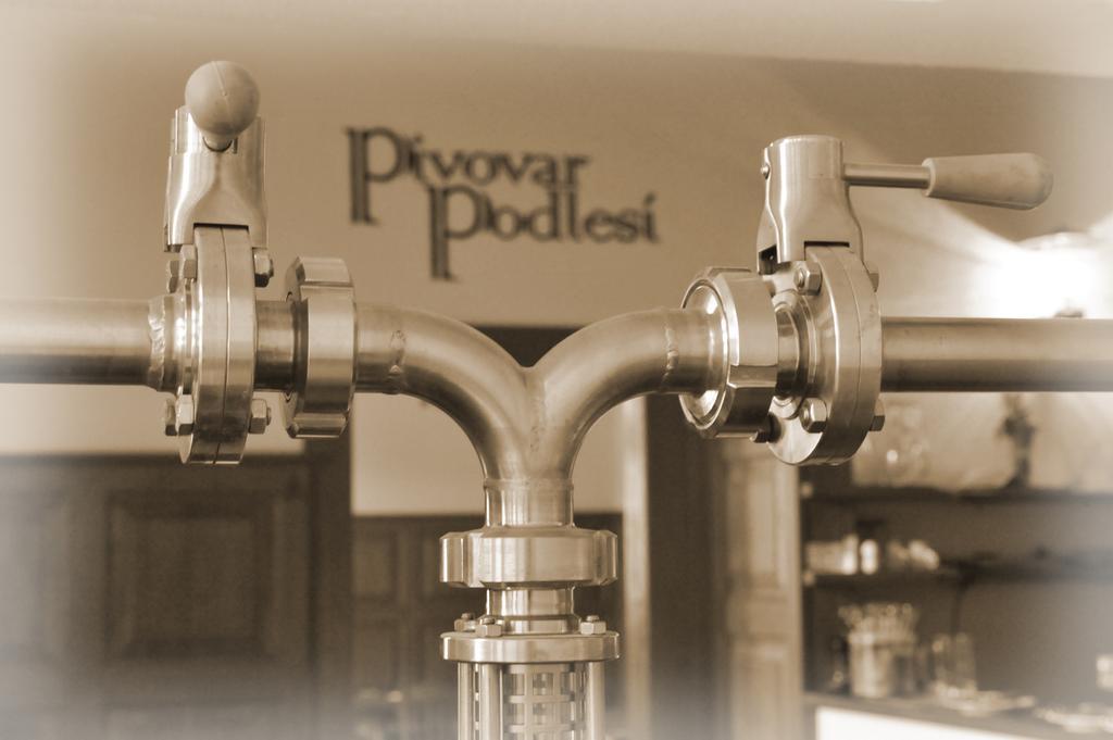 Penzion Pivovar Podlesi Pribram Exterior photo